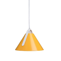 Pendant luminaire DIVERSITY, 220-240V AC/50-60Hz, E27, 1x max. 40W, yellow