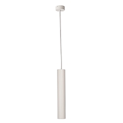 pendant luminaire CAN 300 down, cylindrical, direct GU10 IP20, white