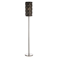 Floor lamp ASTEROPE LINEAR, � 21cm, height 160cm, E27, black