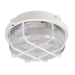Wall / Ceiling luminaire SYRMA, round, 220-240V AC/50-60Hz, E27, 1x max. 100W, white