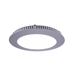 Recessed LED ceiling luminaire LED Panel 8, current constant, 350 mA, 8W, 4000K, silver