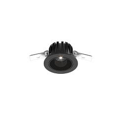 recessed spotlight TARVOS 100 IP20, black 
