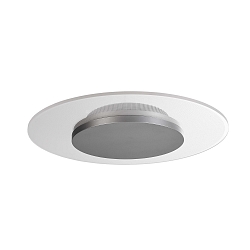 LED Ceiling luminaire ZANIAH 29, 12W, 3000K, IP20, dimmable, silver