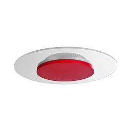LED Ceiling luminaire ZANIAH 29, 12W, 3000K, IP20, dimmable, red