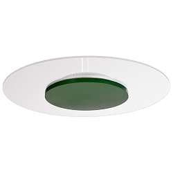 LED Ceiling luminaire ZANIAH 42, 24W, 3000K, IP20, dimmable, green