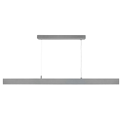 Pendant luminaire D PROFESSION DOWN, power supply unit Triac, 200-240V AC/50-60Hz, 28W, silver