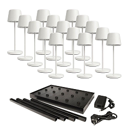 battery table lamp CANIS MINI GASTRO 15 pcs. IP65, white dimmable