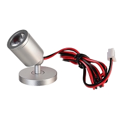 Display luminaire HERCULIS MAGNETIC, 3V DC, 350 mA, 1W, 4000K, silver