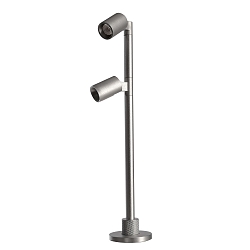 Display luminaire HERCULIS DOUBLE, 6V DC, 350 mA, 2W, 3000K, silver