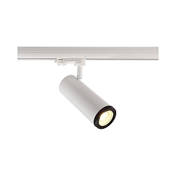 LED 3-phase spot PLEIONE fOCUS I, 14W 3000K 1100lm 25-60�, white