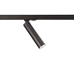 1-phase spot SLIM DIM adjustable, UGR < 19 IP20, deep black dimmable