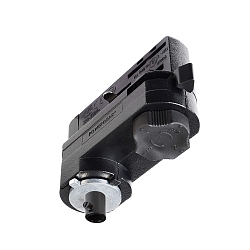 3-phase pendant suspension D LINE 3-PHASE with strain relief, graphite, black
