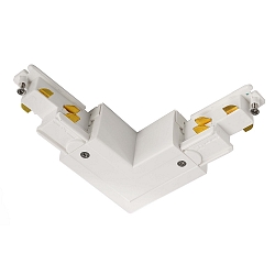 3-phase corner connector D LINE/DALI DALI controllable, codable, left-right, white