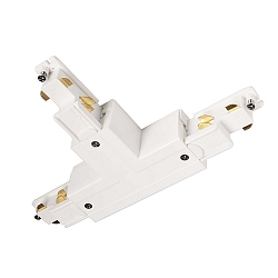 3-phase T-connector D LINE/DALI DALI controllable, codable, left-left-right, white