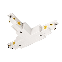 3-phase T-connector D LINE/DALI DALI controllable, codable, right-right-left, white