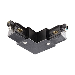 1-phase L-connector D ONE right, black