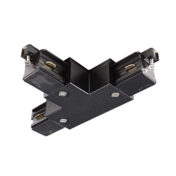 1-phase T-connector D ONE left-right-right, black