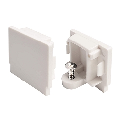 1-phase end cap D ONE, traffic white