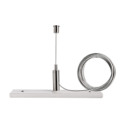 1-phase ceiling suspension D ONE, traffic white