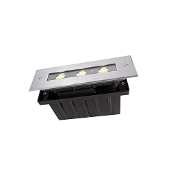 LED in-ground luminaire LINE I WW, 5W, asymmetrical, 220-240V AC, 3000K, stainless steel