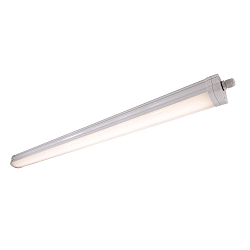 Outdoor LED ceiling luminaire TRI PROOF MOTION, IP65 IK08, with concealed HF sensor, 66.5cm, 18.5W 4000K 1900lm 120�