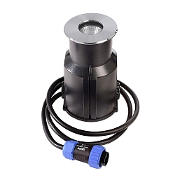 Floor recessed luminaire EASY COB ROUND III WW, voltage constant, symmetric, 24V DC, 5,50 W