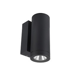 facade spotlight SHORELINE PRO ROUND 68 DOWN 1 flame, round, CCT Switch IP65, dark grey dimmable