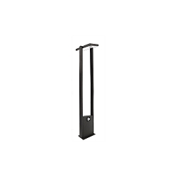 LED solar-Floor luminaire SOLAR PREMIUM I, IP54, H 100cm, incl. sensor + Akku, 1.6W 3200K 170lm, swivelling