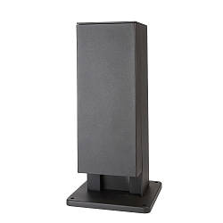 socket column PUKA MANA 2-fold, square, dark grey