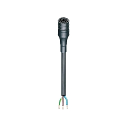 Wieland IP68 Gesis 2m connecting lead, socket + open cable end