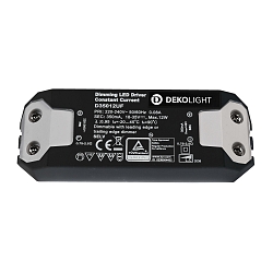 Deko-Light LED-power supply unit, BASIC, DIM, CC, D350012UF/12W, current constant, dimmable