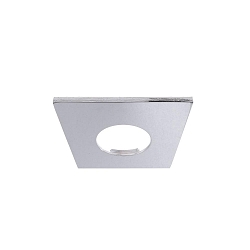 Accessories for COB 68 FIRE RATED cover, square, 83x83 mm, chrome