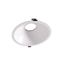Accessories for MODULAR SYSTEM COB recessed ring 230 mm, H: 80 mm, matt white