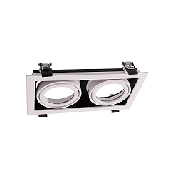 Accessories for MODULAR SYSTEM COB gimbal frame, LxWxH: 140x257x43 mm, matt white