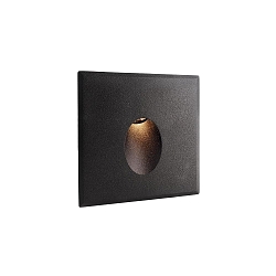 KapegoLED cover round for LIGHT base COB Indoor, black-transparent