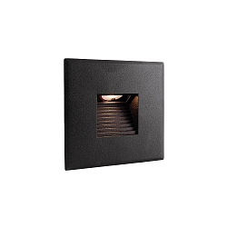 KapegoLED cover square for LIGHT base COB Indoor, black-transparent