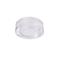 Acrylic ring round � 9cm for COB LED 68, M58, acrylic, clear / satin, IP20, transparent