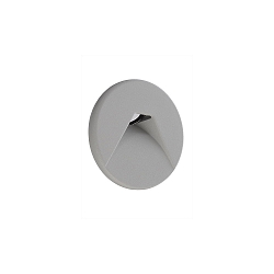 Cover round for light base COB LED Indoor, aluminum, IP20, silver grey