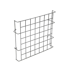 Protective grid for series LED floodlight ATIK, black