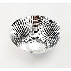 Reflector for outdoor series COLT, version 30W, � 11cm / H 6.3cm, plastic, silver, 12�