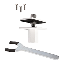 mounting set OFFICE THREE TABLE LAMP adjustable, removable, traffic white
