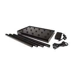 charging station CANIS MINI x15 15-fold, black