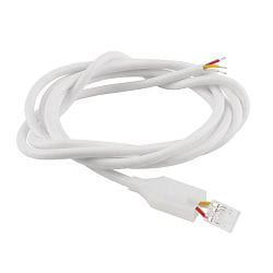 feed-in cable SAUNA / FACADE LONG RUN, white
