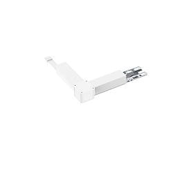 L-connector SANOTRUNK UNIVERSAL DALI controllable, left, white