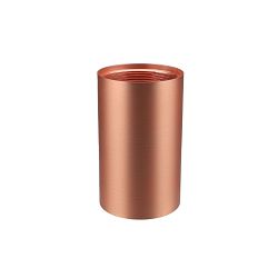 surface mounted housing CAN MIX'N MATCH 1/2 - SPOT HEAD (CEILING / 3PHASE) cylindrical, rigid, mechanical, rose gold