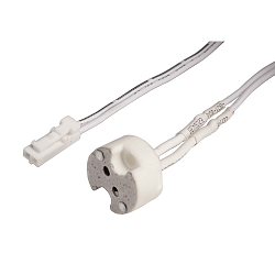 MINI-AMP adaptor MR16/GU5.3 (socket-plug), 12V/24V, max. 3A, IP20