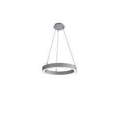 pendant luminaire LAUTARO 600/60 DOWN PRISMA M3 IP20, light grey dimmable