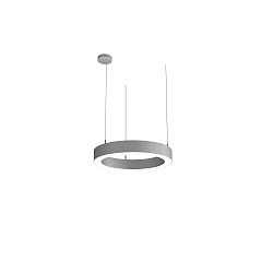 pendant luminaire LAUTARO 600/80 UP/DOWN PRISMA P3 IP20, light grey dimmable