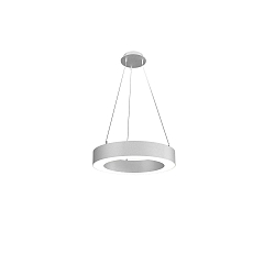 pendant luminaire LAUTARO 600/100 DOWN PRISMA M3 IP20, white dimmable