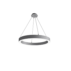 pendant luminaire LAUTARO 900/80 DOWN PRISMA M3 IP20, light grey dimmable